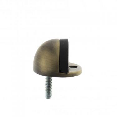 Click Here To Enlarge This Photo Of Atlantic - ADSHMPMAB Half-Moon Premium Floor Mounted Door Stop - Matt Antique Brass