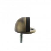 Atlantic - ADSHMPMAB Half-Moon Premium Floor Mounted Door Stop - Matt Antique Brass