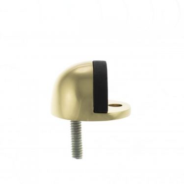 Click Here To Enlarge This Photo Of Atlantic - ADSHMPPB Half-Moon Premium Floor Mounted Door Stop - Polished Brass