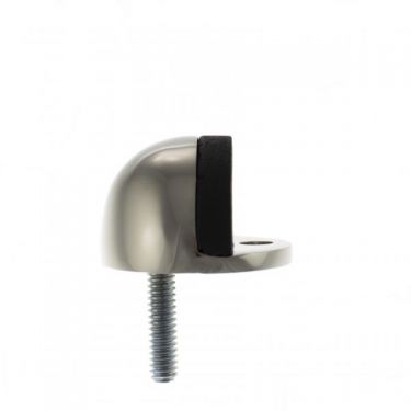Click Here To Enlarge This Photo Of Atlantic - ADSHMPPN Half-Moon Premium Floor Mounted Door Stop - Polished Nickel