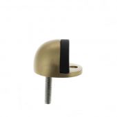 Atlantic - ADSHMPSB Half-Moon Premium Floor Mounted Door Stop - Satin Brass