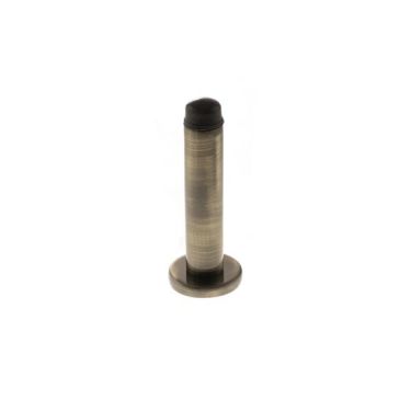 Click Here To Enlarge This Photo Of Atlantic - ADSWPAB Premium Wall Mounted Door Stop on Concealed Fix Rose - Antique Brass