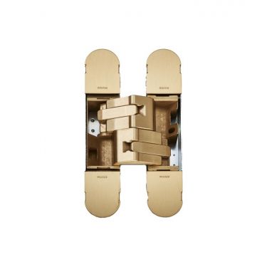 Click Here To Enlarge This Photo Of CI001131OSG00 - Carlisle Brass CEAM 1131 3D Concealed Hinge 160 x 32mm (Max 80kg per 2 hinges, 120kg per 3 hinges) Satin Brass