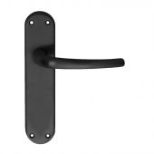 EL32MB - Carlisle Brass Manital 'Lilla' Latch Lever Handles Matt Black