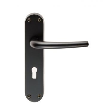 Click Here To Enlarge This Photo Of EL31MB - Carlisle Brass Manital 'Lilla' Lock Lever Handles Matt Black