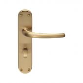 EL33SB - Carlisle Brass Manital 'Lilla' Bathroom Lever Handles Satin Brass