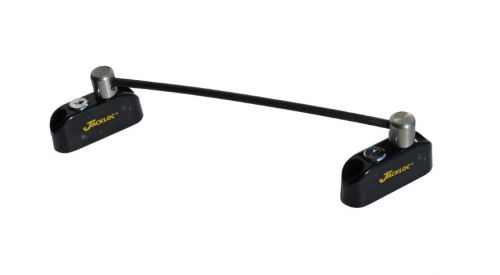 Click Here To Enlarge This Photo Of JACKLOC Pro-5 Duo Lockable Double Bullet Window Restrictor Black