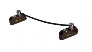 JACKLOC Pro-5 Duo Lockable Double Bullet Window Restrictor Brown