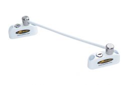 JACKLOC Pro-5 Duo Lockable Double Bullet Window Restrictor White