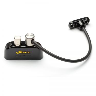 Click Here To Enlarge This Photo Of JACKLOC Pro-Twist Push & Turn Cable Window Lock Black