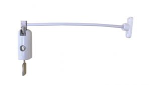 JACKLOC PRO-2 White Lockable Window Restrictor - Trade Pack of 20