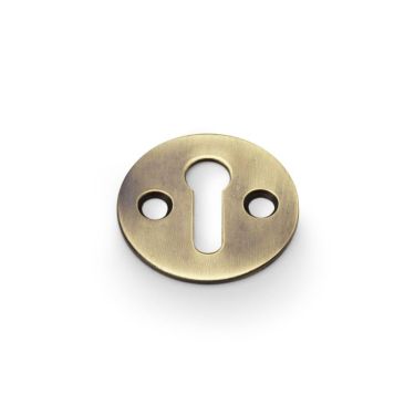 Click Here To Enlarge This Photo Of AW399ABZ - Alexander & Wilks Victorian Escutcheon Standard Profile - Antique Bronze