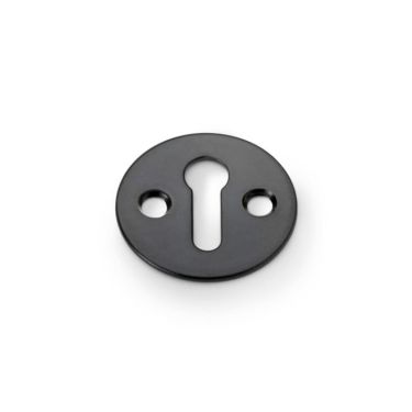 Click Here To Enlarge This Photo Of AW399BLK - Alexander & Wilks Victorian Escutcheon Standard Profile - Black