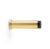 AW601-75-SBPVD - Alexander & Wilks Projection Cylinder Doorstop Plain 75x20mm - Satin Brass PVD