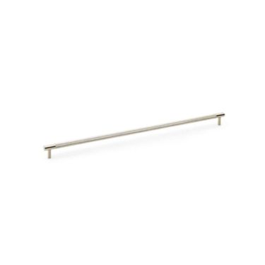 Click Here To Enlarge This Photo Of AW810-448-SN - Alexander & Wilks Brunel Diamond Knurled T-Bar Cabinet Handle - Satin Nickel - 448mm Centres