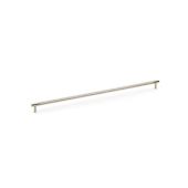 AW810-448-SN - Alexander & Wilks Brunel Diamond Knurled T-Bar Cabinet Handle - Satin Nickel - 448mm Centres