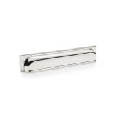 AW906PNPVD - Alexander & Wilks Quantock Cup Pull Handle - Polished Nickel PVD - 203mm c/c