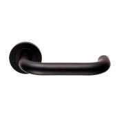 SWL1190MB - Carlisle Brass Eurospec 'Nera' Safety Lever on Round Rose (G304) Matt Black
