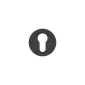 RT001PCB - Zoo Hardware Rosso Tecnica Euro Profile Escutcheon - Black