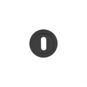 RT002PCB - Zoo Hardware Rosso Tecnica Standard Profile Escutcheon - Black
