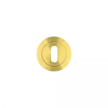 Click Here To Enlarge This Photo Of RT002PVDSB - Zoo Hardware Rosso Tecnica Standard Profile Escutcheon - Satin Brass