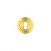 RT002PVDSB - Zoo Hardware Rosso Tecnica Standard Profile Escutcheon - Satin Brass