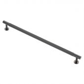 FTD700HMB - Carlisle Brass Fingertip Design Knurled Pull Handle 30mm (320mm c/c) Matt Black