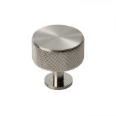 FTD703SN - Carlisle Brass Fingertip Design Knurled Radio Knob 35mm Satin Nickel