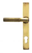 45499 From The Anvil Aged Brass Brompton Slimline Lever Espag. Lock Set - 92mm centres - 212mm screw centres