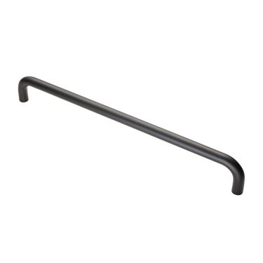 Click Here To Enlarge This Photo Of CSD1450MB - Carlisle Brass Eurospec 450mm x 19mm 'D' Pull Handle (G304) Matt Black