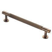 FTD710CAB - Carlisle Brass Fingertip Design 'Lines' Pull Handle 190mm (160mm c/c) Antique Brass