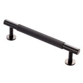 FTD710BMB - Carlisle Brass Fingertip Design 'Lines' Pull Handle 158mm (128mm c/c) Matt Black