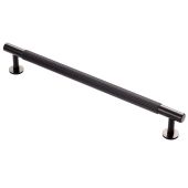 FTD710EMB - Carlisle Brass Fingertip Design 'Lines' Pull Handle 274mm (224mm c/c) Matt Black