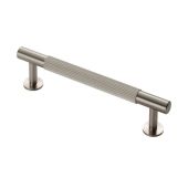 FTD710BSN - Carlisle Brass Fingertip Design 'Lines' Pull Handle 158mm (128mm c/c) Satin Nickel