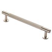 FTD710CSN - Carlisle Brass Fingertip Design 'Lines' Pull Handle 190mm (160mm c/c) Satin Nickel