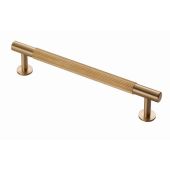 FTD710CSB - Carlisle Brass Fingertip Design 'Lines' Pull Handle 190mm (160mm c/c) Satin Brass