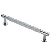 FTD710CCP - Carlisle Brass Fingertip Design 'Lines' Pull Handle 190mm (160mm c/c) Polished Chrome