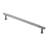 FTD710ECP - Carlisle Brass Fingertip Design 'Lines' Pull Handle 274mm (224mm c/c) Polished Chrome
