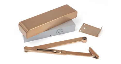 Click Here To Enlarge This Photo Of 50112 From The Anvil Polished Bronze Size 2-5 Overhead Door Closer & Cover