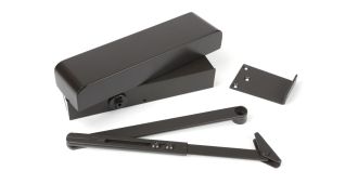 50113 From The Anvil Aged Bronze Size 2-5 Overhead Door Closer & Cover