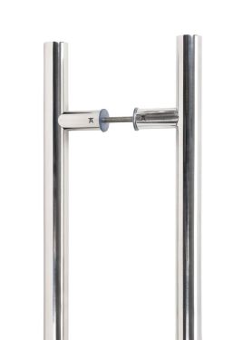 Click Here To Enlarge This Photo Of 50247 From The Anvil Polished SS (316) 1200mm T Bar Handle B2B Fix 32mm dia.