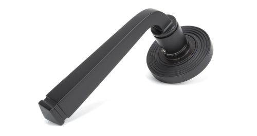 Click Here To Enlarge This Photo Of 50059 From The Anvil Aged Bronze Avon Round Lever on Rose Set (Beehive) - Unsprung
