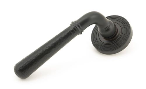 Click Here To Enlarge This Photo Of 50051 From The Anvil Aged Bronze Hammered Newbury Lever on Rose Set (Beehive) - Unsprung