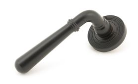 46063 From The Anvil Aged Bronze Newbury Lever on Rose Set (Beehive)