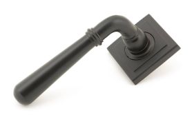 50032 From The Anvil Aged Bronze Newbury Lever on Rose Set (Square) - Unsprung