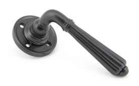 50084 From The Anvil Aged Bronze Hinton Lever on Rose Set - Unsprung