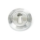 45689 From The Anvil Polished Chrome Round Escutcheon (Beehive)