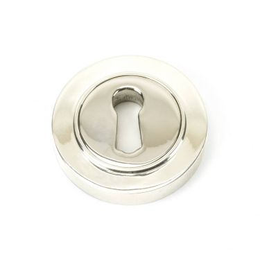 Click Here To Enlarge This Photo Of 45691 From The Anvil Polished Nickel Round Escutcheon (Plain)