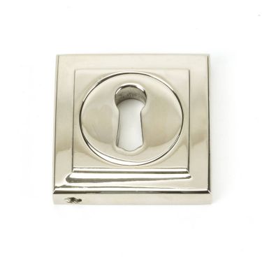 Click Here To Enlarge This Photo Of 45694 From The Anvil Polished Nickel Round Escutcheon (Square)