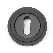 46114 From The Anvil Aged Bronze Round Escutcheon (Art Deco)